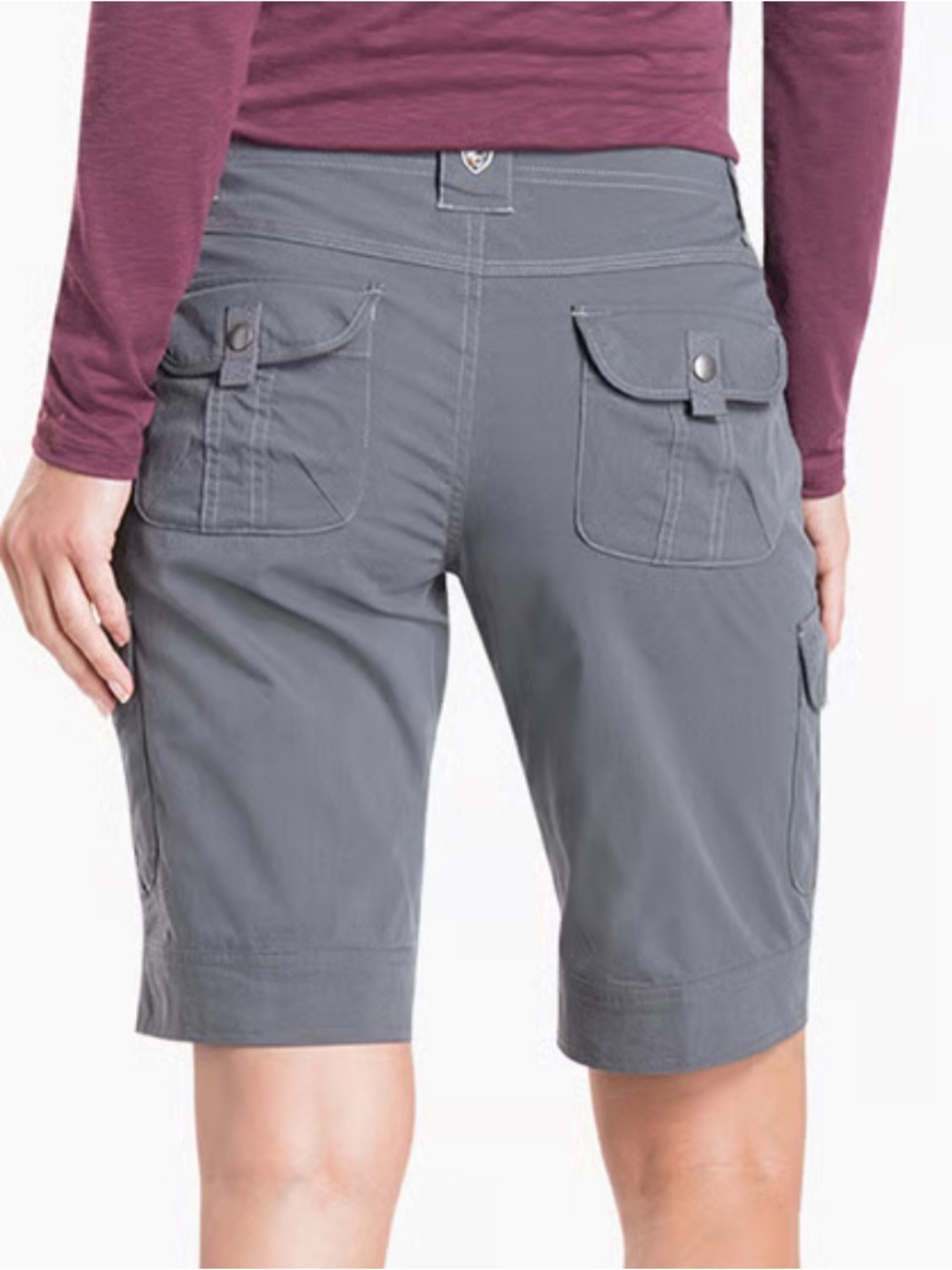 KUHL Splash 11 Navy Blue Hiking Trail Shorts 11” inseam size 10 women